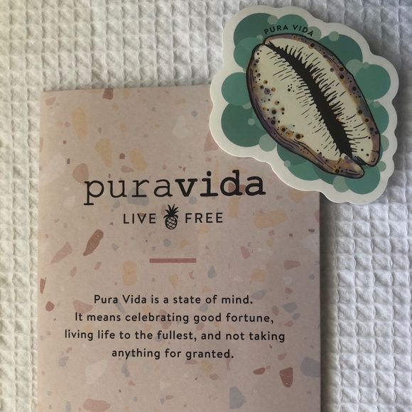 Pura Vida Silver Wave Cuff Bracelet - Picture 6 of 6